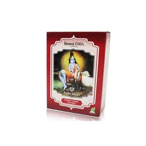 Henna color Radhe Shyam caoba oscuro 100 gr